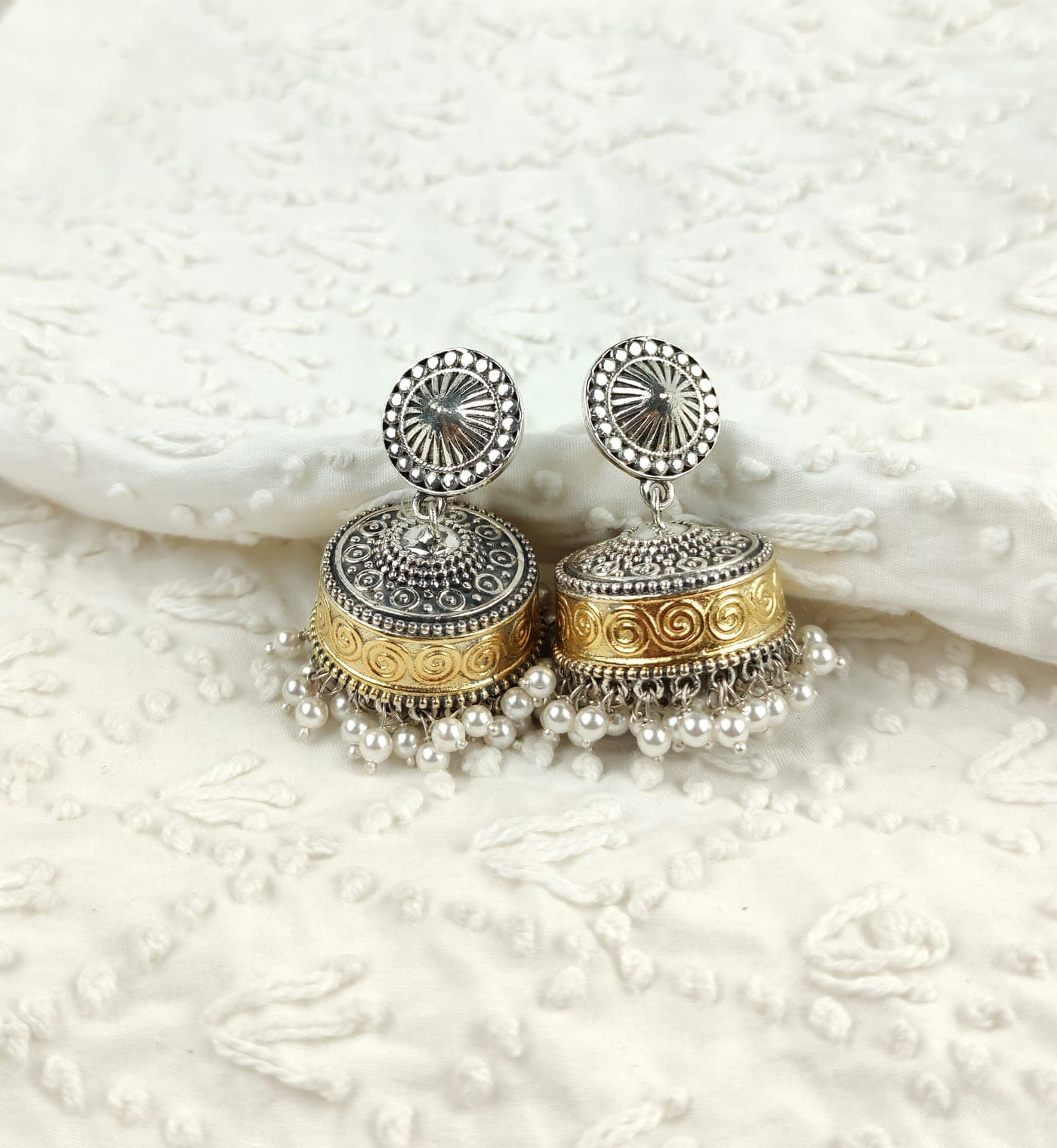 Banjara Dual-Tone Jhumka